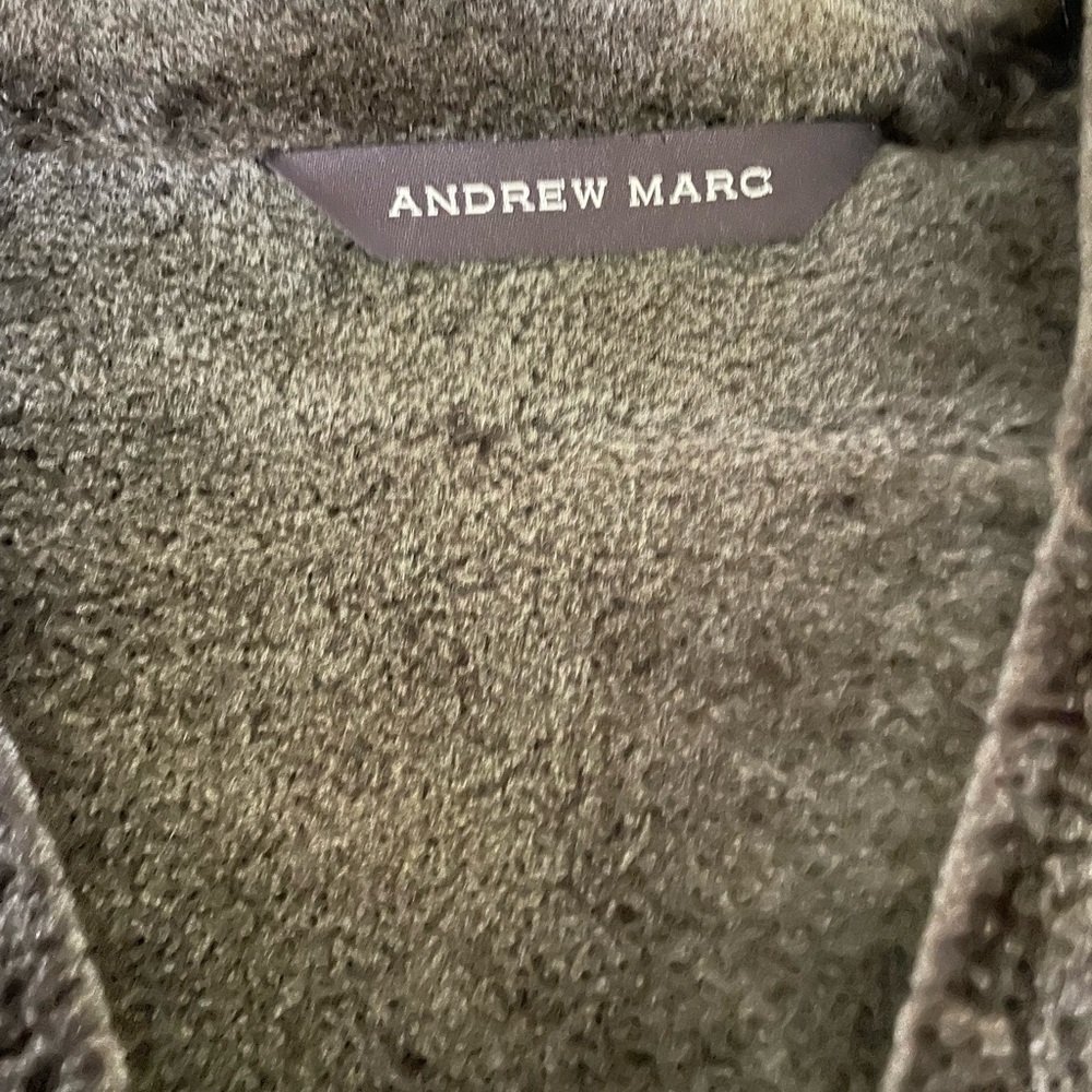 Suede winter jacket. - Picture 2 of 5
